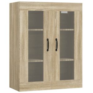 vidaXL Armoire murale suspendue Ch&ecirc;ne sonoma 69,5x34x90 cm