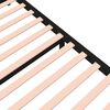 vidaXL Cadre de lit sans matelas noir bois massif 120x190 cm