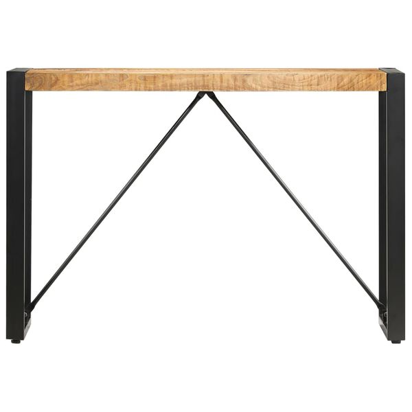 vidaXL Table console 110x35x76 cm Bois de manguier massif