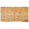 vidaXL Dessus de table &agrave; bord vivant 120x60x2,5cm bois massif manguier