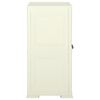 vidaXL Armoire plastique 79x43x85,5 cm design bois glace à la vanille