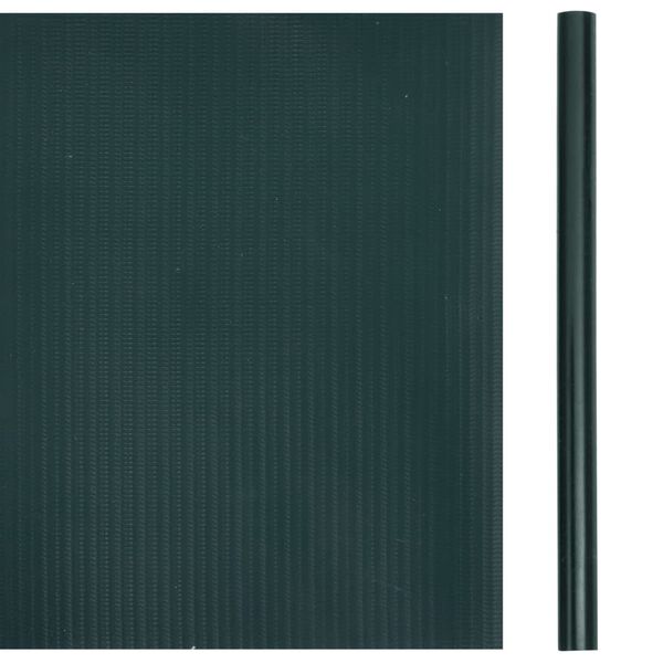 vidaXL Écran d'intimité de jardin PVC 35x0,19 m Vert mat
