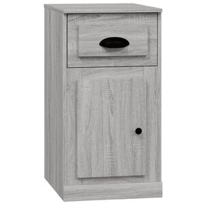 vidaXL Armoire lat&eacute;rale avec tiroir sonoma gris 40x50x75 cm
