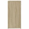 vidaXL Buffets 2 pcs ch&ecirc;ne sonoma 79x38x80 cm bois d'ing&eacute;nierie