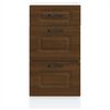 vidaXL Armoire de cuisine Kalmar ch&ecirc;ne marron bois d'ing&eacute;nierie