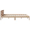 vidaXL Cadre de lit sans matelas 135x190 cm bois de pin massif