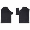 vidaXL Tapis de voiture 2 pcs Noir TPE