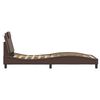 vidaXL Cadre de lit Viana sans matelas marron 80x200 cm similicuir