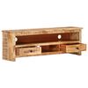 vidaXL Meuble TV 120x30x40 cm Bois de manguier brut