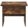vidaXL Table basse Ch&ecirc;ne fum&eacute; 55 x 54,5 x 45 cm Bois d'ing&eacute;nierie