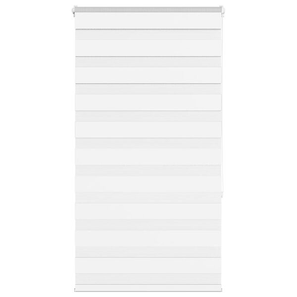 vidaXL Store zèbre blanc 90x150 cm largeur du tissu 85,9 cm polyester