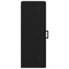 vidaXL Armoire murale en ch&ecirc;ne noir 34,5 x 34 x 90 cm Bois d'ing&eacute;nierie