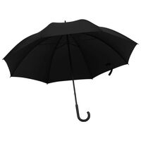 vidaXL Parapluie Noir 130 cm