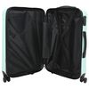 vidaXL Ensemble de valises 3 pcs Vert menthe 50 x 31 x 78 cm