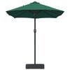 vidaXL Parasol de jardin Vert 385 x 209 x 244 cm Polyester