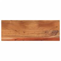 vidaXL Dessus de table 80x20x2,5 cm rectangulaire bois massif d'acacia