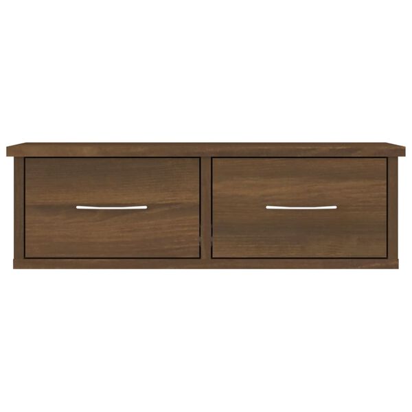 vidaXL Armoire murale Ch&ecirc;ne marron 60x26x18,5 cm Bois d'ing&eacute;nierie