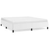 vidaXL Cadre de lit sans matelas blanc 180x200 cm similicuir