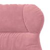 vidaXL fauteuil Rose 69 x 74 x 93 cm Velours