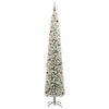 vidaXL Sapin de No&euml;l artificiel Vert 270 cm PVC et acier et plastique
