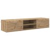 vidaXL Cabinet en Bois avec tiroir Ch&ecirc;ne artisanal 150 x 39 x 30 cm