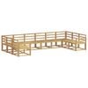 vidaXL Ensemble de canap&eacute;s d'ext&eacute;rieur 10 pcs Blanc