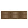 vidaXL T&ecirc;te de lit murale Marron miel 185x3x60 cm Bois massif de pin