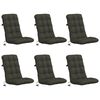 vidaXL Coussins de Chaise &agrave; Dossier Haut en 6 Pi&egrave;ces VIANEN 6 pcs