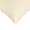 vidaXL Coussins de canapé 2 pcs Crème 50 x 30 cm