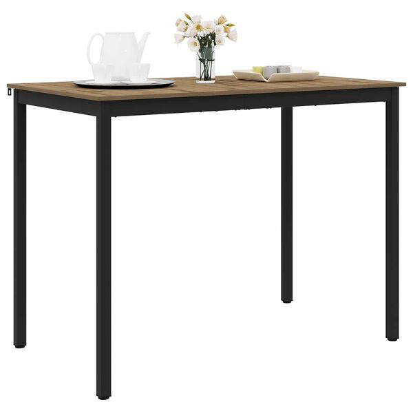vidaXL Table de bar debout Bois d'ing&eacute;nierie