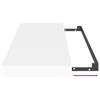 vidaXL &Eacute;tag&egrave;res murales flottantes 2 pcs blanc 60x23,5x3,8 cm MDF