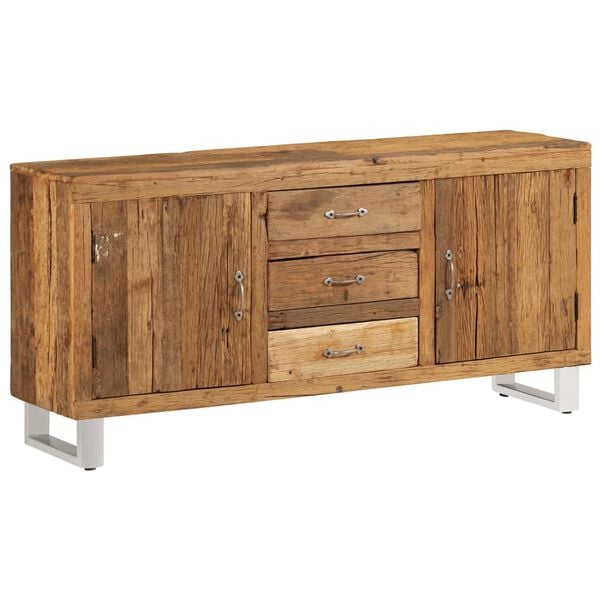 vidaXL Buffet Bois de r&eacute;cup&eacute;ration solide 160x40x76 cm