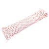 vidaXL Cordon de d&eacute;marrage &agrave; tirer blanc et rouge &Oslash;5 mm 10 m nylon