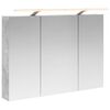 vidaXL Armoire Miroir de Salle de Bain Gris b&eacute;ton 100 x 14,5 x 70 cm