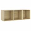 vidaXL Ensemble de meubles TV 3 pcs Ch&ecirc;ne sonoma Bois d'ing&eacute;nierie