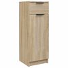 vidaXL Armoire de salle de bain Ch&ecirc;ne sonoma 32x33,5x90 cm