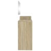vidaXL Ensemble de coiffeuse 3 pcs ch&ecirc;ne sonoma bois d'ing&eacute;nierie