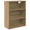 vidaXL Haut Armoire avec tiroir Ch&ecirc;ne artisanal 69,5 x 34 x 180 cm