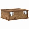vidaXL Table de chevet 2 pcs Bois ancien 40 x 31 x 15 cm