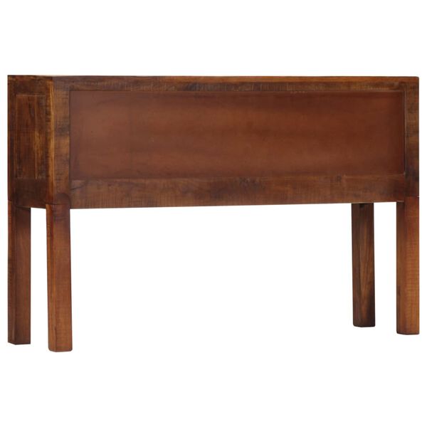 vidaXL Buffet 118x30x75 cm Bois de manguier massif