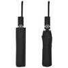 vidaXL Parapluie pliable automatique Noir 104 cm