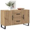 vidaXL Buffet chêne artisanal 100x36x60 cm bois d'ingénierie