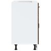 vidaXL Armoire de cuisine Lucca chêne fumé bois ingénierie