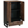 vidaXL Buffet Marron 60 x 33 x 100 cm bois de manguier massif