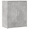 vidaXL Buffets 2 pcs gris béton 60x31x70 cm bois d'ingénierie