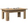 vidaXL Table basse ch&ecirc;ne artisanal 100x60x42 cm bois d'ing&eacute;nierie