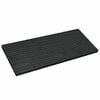 vidaXL Pierre de marchage 6 pcs Noir 60,5 x 25 x 2 cm Caoutchouc