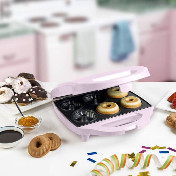 Bestron Appareil &agrave; g&acirc;teaux AGHM200P 900 W Rose