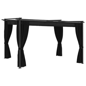 vidaXL Belv&eacute;d&egrave;re 4x3 m Anthracite