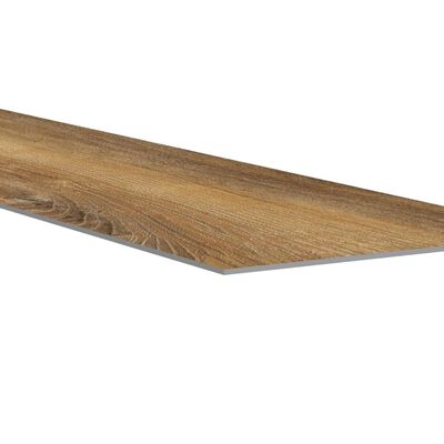 vidaXL Panneaux muraux Aspect bois Marron PVC 2,06 m²